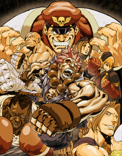 Street Fighter IV - Потрясающий арт от разных художников. Наслаждайтесь! 