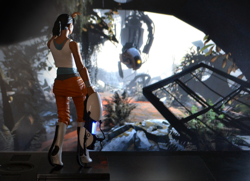 Portal 2 - Обзор action-фигурки Челл