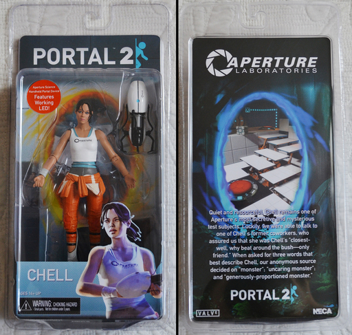Portal 2 - Обзор action-фигурки Челл