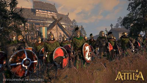 Total War: Rome II - Презентация фракций Total War: Attila - Саксы
